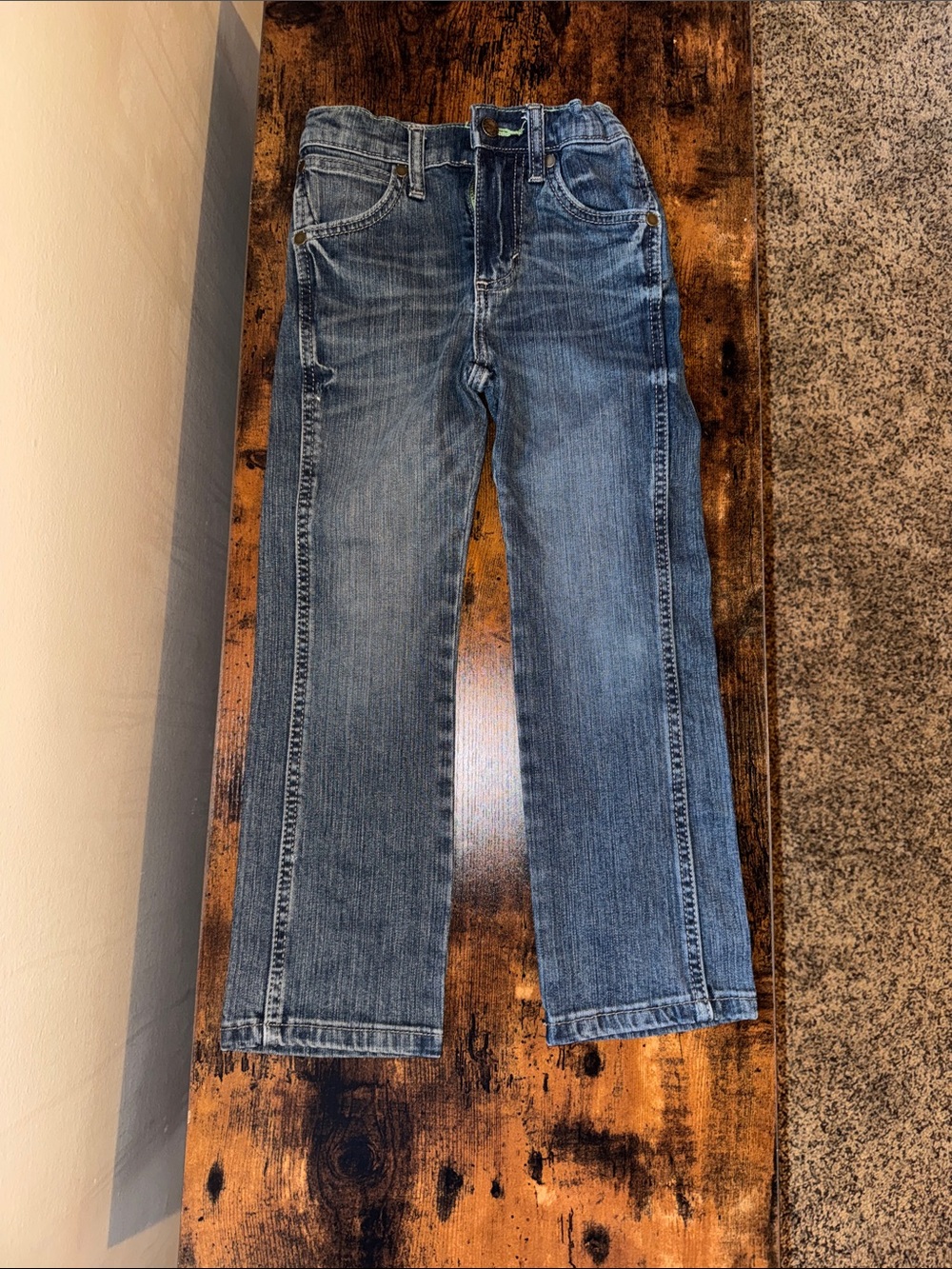 Wrangler Kids Medium Blue Denim Jeans